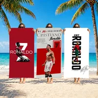 Athlete Cristiano Ronaldo CR7 Towel Towel Soft Pool Gift For Travel Gym Shower Camping Quick Dry Sports Large Beach Towels