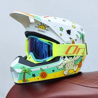 Kask motocyklowy ORZ-903, terenowy, całkowicie zakryty, do pojazdów elektrycznych, kask pełny, do jazdy górskiej, na każdą porę roku.