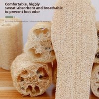 Loofah insole deodorant, sweat-absorbing and breathable, universal insole for men and women in all seasons, sports