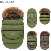 Baby Stroller Footmuff 0-36Months Newborn Baby Envelope For Discharge Removable Size Universal Pram Sack Windproof Accessories