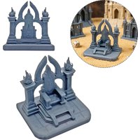 DnD Throne Terrain Scenery Tabletop Miniatures Wargaming Terrain