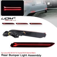 for Toyota RAV4 2019-2024, for Toyota Matrix 2009-2012 LED Brake Driving Stop Signal Lights Bumper Reflector Lamp Kit