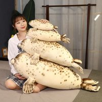 Large Kawaii Sea Lion Plush Toys Soft Marine Animal Cute Seal Stuffed Doll for Kids Gift Sleeping Pillow 3D Novelty Plaything