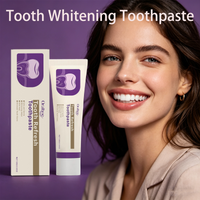 100G Tooth Whitening Toothpaste Clean Teeth Remove Tartar Coffee Stain Brighten Teeth Inhibit Bad Breath Oral Hygiene Care