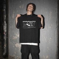 Smokedope 2016 Merch Tee the Comedown Tour Underground Rap Shirt Y2K Grunge Streetwear Men Women Harajuku Y2K Summer Tee Tops