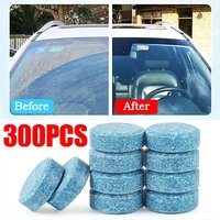10-300Pcs Car Effervescent Cleaning Tablets Multi-Use Low Foam No Bleach Auto Windshield Wheel Body & Household Stain Remover