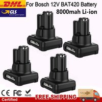 BAT420 Für Bosch 12V Batterie BAT411 BAT412 BAT413 BAT414 2607336013 2607336014 GSB GSR GSA 10,8 V Akku für Akku-Elektrowerkzeuge
