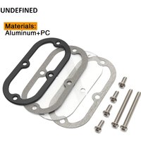 For Harley BIG TWIN Softail Fat Boy Dyna Wide Glide Touring Road King Motorcycle Oval Primary Chain Inspection Cover And Gasket
