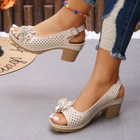 New Large Size Roman Style Women's Sandals Open Toe Beach Slippers Summer Wedges Comfortable Outdoor Slip-On Shoes for Women
