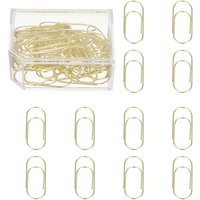20/50/100Pcs Paper Clip 2inch Non-Skid Metal Paper Clamp Clips Large for Office Supplies Craft Scrapbook Document Note Sorting