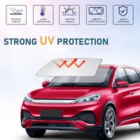 For BYD Atto 3 2021-2025 Car Windshield Sun Shade Reflector Sunshade Offers Protection for Car Interior Yuan Plus Accessories