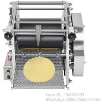 Thickness Adjustable 5~17cm Tortilla Machine Maker Commercial Corn Tortilla Making Machine Manufacture