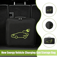 Storage Carry Bag Electric Car Charger Plugs EV Car Charging Cable Handled Bag Waterproof Car Charging Cable Storage Bag