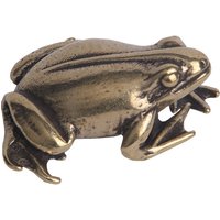 Retro Copper Cute Frog Figurines Miniature Desktop Ornament Decorations Accessories Metal Brass Animal Toad Tea Pet Decors