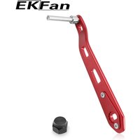 EKFan Double holes Alloy handle 5MM Axle shaft 135MM Length 5x9x3MM bearings for Dawa Bastcast Reel DIY