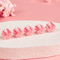UR Pink Ice Magnetic Ultra Switch Customized Magnetic Keyboard 35gf 700Gs Free Setting Pre Travel Gamer For Wooting 60HE+ So On