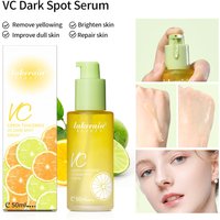 50ml Vitamin C Dark Spot Care Serum Whitening Brightening the Skin Facial Spot Essence Green Tangerine VC Serum SkinCare