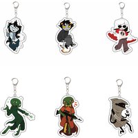 For Homestuck Cherubs Carapace Gamzee Makara Karkat Feferi Peixes 5CM Acrylic Keychain Creativity Collect Backpack Pendant Gift