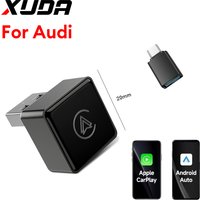 XUDA Wireless Carplay Adapter Android Auto Smart Dongle 2in1 For Audi A3 A4 A5 A6 A7 A8 Q3 Q4 Q5 Q6 Q7 Q8 S4 S5 S6 RS4 RS5 RS6