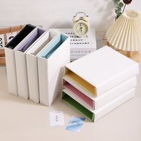 Binder A5 Photocard Collect Book Magnetic Buckle Large Capacity Card Holder PU Leather Idol Photo Card Collection Album ZF932