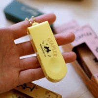 1pc portable stapler, 10 capacity, ABS+ metal construction, compatible with 24/6, 26/6 stapler, suitable for office schools