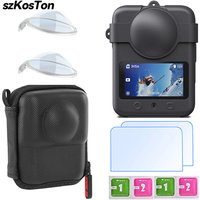 Lens Guard for DJI OSMO 360 Accessories Screen Protector Silicone Case Cover Mini Storage Bag Protective Frame for DJI OSMO 360