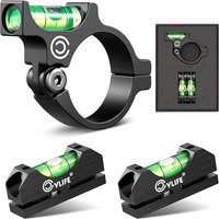 Scope Leveling Kit Anti-cant Optics Scope Level for 30mm or 34mm Tubes with 2 Magnetic Bubble Level Precision Leveling Tool
