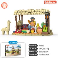 Peru Series Building Blocks Toy Set - Best-Selling New Product Ideal Birthday Gift for Kids Christmas Building Toy Set