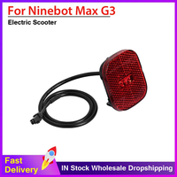 Rear Taillight for Ninebot Max G3 E-Scooter Waterproof Brake Light Rear Fender Light Parts LED Lamp
