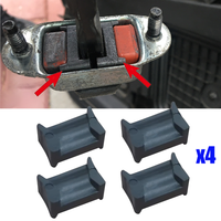 4X For 2 Door Door Check Strap Repair Kit Stopper Damping For Nissan Qashqai J10 Dualis 2007 2008 2009 2010 2011 -2013 NEW