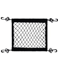Motorcycle Elastic Mesh Bag High Elastic Cargo Net with 4 Adjustable Hooks Rotatable Motorcycle Net Supplies Car Accessories