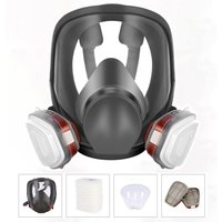 6800 full breathing mask, used for painting, dust prevention, chemicals, formaldehyde, polishing, coloring, automotive spraying,