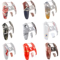 For PS5 Controller Front Shell Cover Replacement Custom Faceplate Housing DIY Decorative Case Multiple Styles with Touchpad