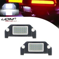 2pc For 2005-2014 Chrysler 200 300 Sebring Dodge Challenger Charger Canbus LED License Number Plate Light Bulbs Lamp Xenon White