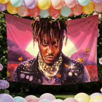 American rapper J-Juice W-wrld flag Suitable For Party Club Outdoor Interior Wall Art Decoration Banner Gift