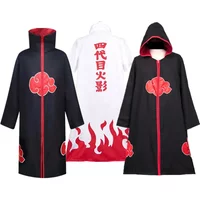 Costume de Cosplay Ninja Anime Hokage Akatsuki, cape avec bandeau, Pain Uchiha Itachi Sasuke Sasori Kakuzu, vêtements