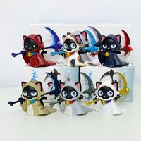Bearing the Reaper's Scythe Cat Blind Box Cat Figure Toy Blind Bag Desktop Ornament Decoration Fans Children Christmas Gift