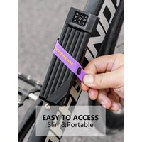 AliExpress OFFBONDAGE Bicycle Folding Chain Lock Anti Theft Combination Lock Heavy Duty Safety Motorcycle MTB Road Cycling Electric Lock