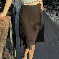 Summer Casual Fashion Chic Female Skirts New Ladies High Waist Striped Skirt Sweet Korean Style Pleated Skirt