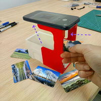 TCG/OCG Trading Card Scanner Stand, Anti-Slip Removable Phone Holder for Card Collectors