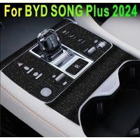 For BYD SONG Plus 2024 2023 Central control gear interior film protective film car sticker modification accessories