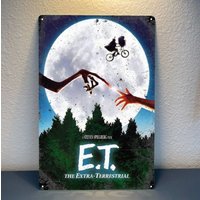 ET the terrestrial Movie Metal Poster - Collectable Tin Sign 20x30cm-aluminum