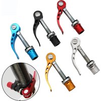 Mountain Bikes Tool MTB Bicycle Seat Tube Clamp Screw Quick Release Lever Cycling Seat Tube Road Bike Quick Release Universal