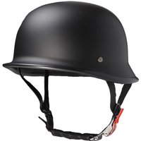 Demi-casque Vintage allemand, demi-casque, style japonais, rétro, pour moto, lunettes de protection d'été, 15