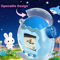 For Tamagotchi Paradise PC Protective Cover Clear Glitter Hard Shell Anti-scratch Water-resistant Case Game Accessories