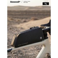 AliExpress Rhinowalk Bike Top Tube Bag 1L Waterproof Bike Frame Bag Cycling Storage Bag Bikepacking Accessories Screw Or Strap Installation