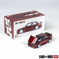 Kaido House1:64 162 BMW M3 E30 front cover open alloy die-cast miniature model, adult collection pieces,children's gifts image 3
