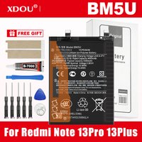 Brand New BM5U 5000mAh Battery For Xiaomi Redmi Note 13Pro 13Plus /Note 13 Plus Pro+Phone Replacement Batteries