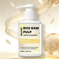 Aurnü RICE RAW PULP GENTLE CLEANSING, Gently cleanses, smoothes skin, leaves it non-dry & comfortable, for all skin types