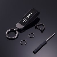 Suede Car Keychain Promotional Gift with Logo Keychain For Opel astra j h g insignia mokka corsa d vectra Accessories